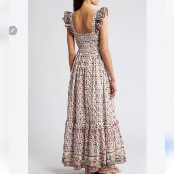 Cleobella Nica maxi dress Marrakesh print NWT Size XL - Picture 4 of 12